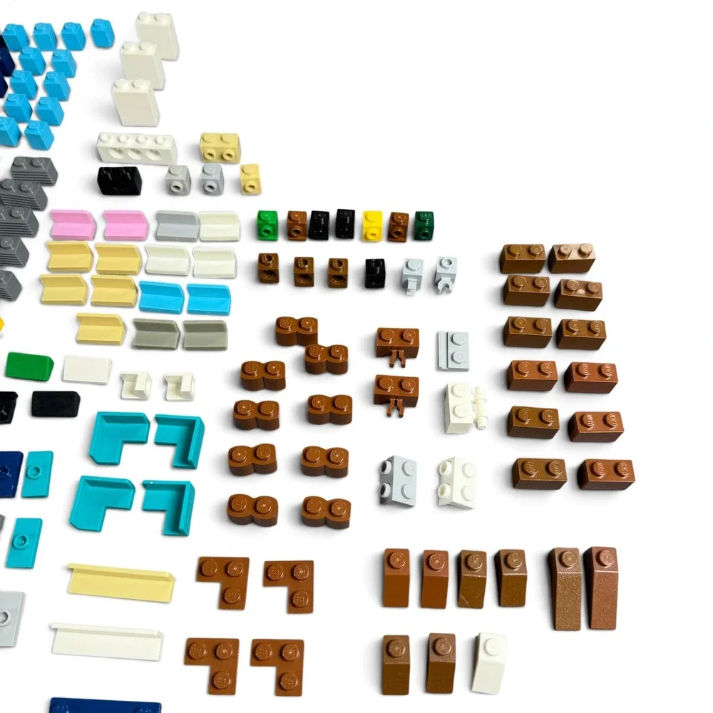 LEGO Mixed Brick Lot Assorted Colors Shapes Plates Slopes Specialty Pieces